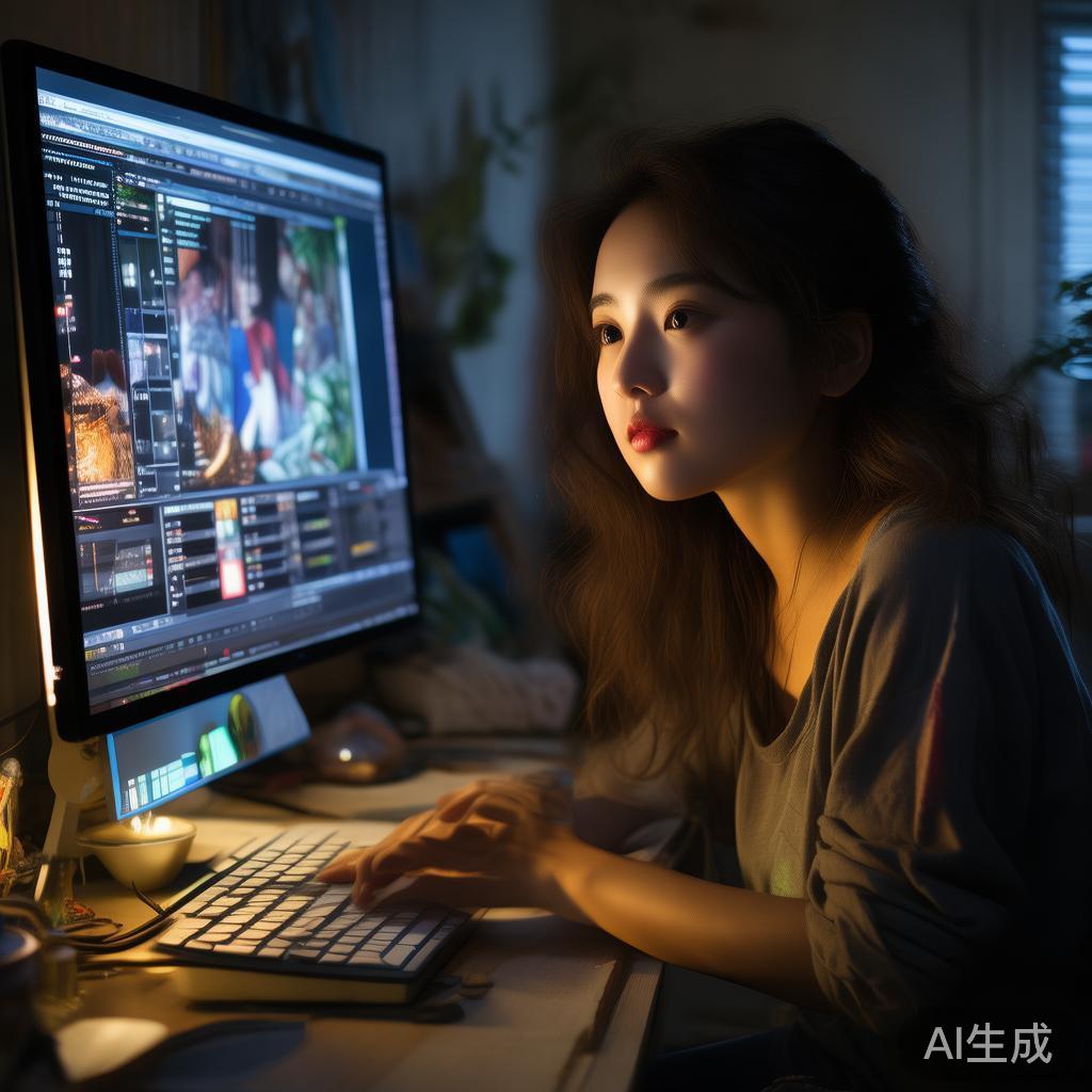 抖音粉丝几万的女主播插图1